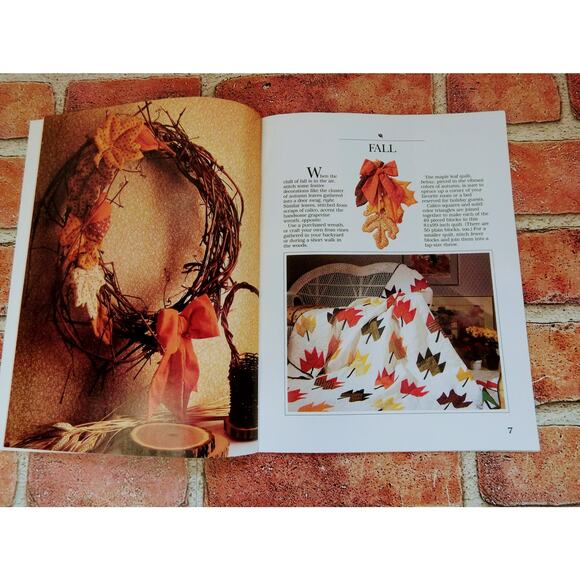 Vtg 1985 - Patchwork Projects - BHG -‎ 15 Full Size Projects - Craft Booklet - Picture 6 of 9